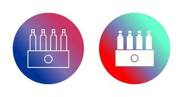 pack unique d'icône de vecteur de bières