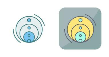 icône de vecteur de diagramme de Venn