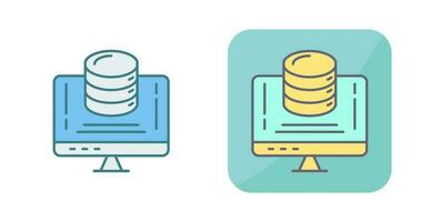 icône de vecteur de stockage de données