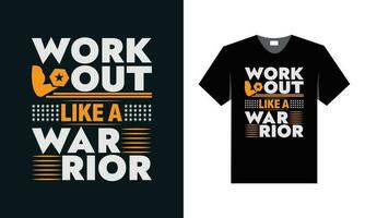 meilleur typographie t chemise conception pour Gym et aptitude motivation et inspiration vecteur