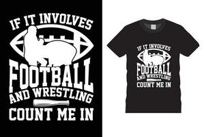 américain Football T-shirt conception. le rugby T-shirt conception idée vecteur tampon.