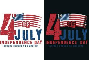 4e de juillet chemise, content 4e juillet, Etats-Unis T-shirt conception, indépendance T-shirt, 4e de juillet T-shirt conception, vecteur