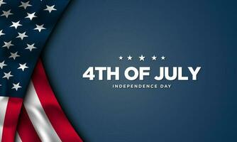 content 4e de juillet Etats-Unis indépendance journée Contexte conception. vecteur
