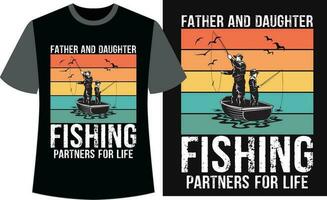 typographie pêche T-shirt conception. pêche vecteur conception.