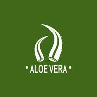 aloès Vera logo illustration modèle conception vecteur