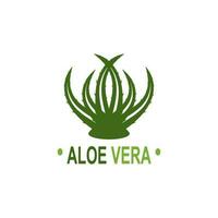 aloès Vera logo illustration modèle conception vecteur