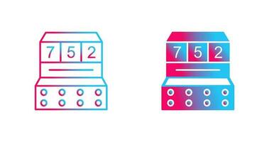 icône de vecteur de machine à sous