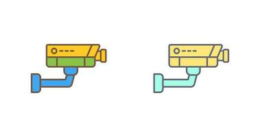 icône de vecteur de vidéosurveillance