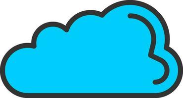 conception d'icône de vecteur de nuage