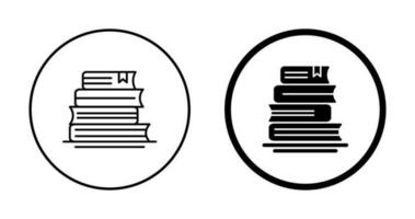 icône de vecteur de livres