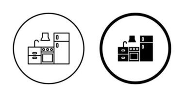 icône de vecteur de cuisine