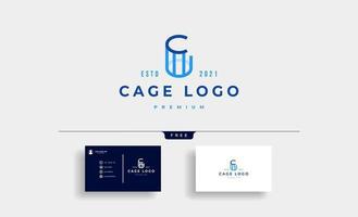 Colisée simple logo vector design icône illustration