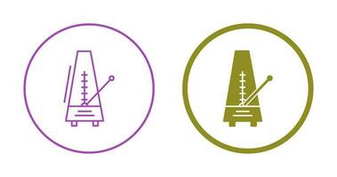 icône de vecteur de métronome