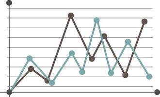 croissance de infographie La Flèche. vecteur