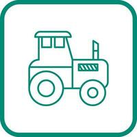 icône de vecteur de tracteur