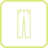 icône de vecteur de pantalon