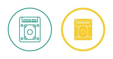 icône de vecteur ssd
