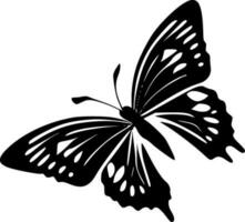 papillon, noir et blanc vecteur illustration