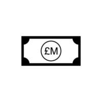Malte devise symbole, maltais lire icône, mtl signe. vecteur illustration