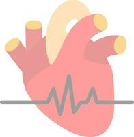 conception d'icône de vecteur de fréquence cardiaque