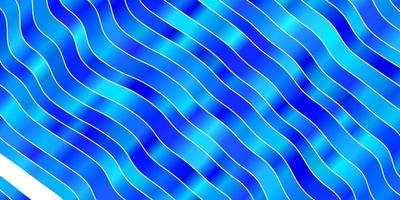 modèle vectoriel bleu clair avec des lignes