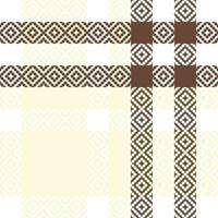 tartan plaid modèle transparent. classique Écossais tartan conception. flanelle chemise tartan motifs. branché carrelage vecteur illustration pour fonds d'écran.