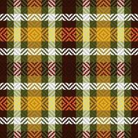classique Écossais tartan conception. abstrait vérifier plaid modèle. pour foulard, robe, jupe, autre moderne printemps l'automne hiver mode textile conception. vecteur