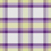 Écossais tartan sans couture modèle. vérificateur modèle pour foulard, robe, jupe, autre moderne printemps l'automne hiver mode textile conception. vecteur