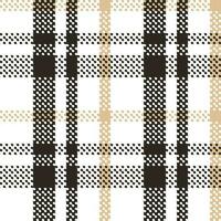plaids modèle transparent. classique Écossais tartan conception. traditionnel Écossais tissé tissu. bûcheron chemise flanelle textile. modèle tuile échantillon inclus. vecteur