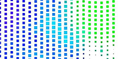 disposition vectorielle vert bleu clair avec des lignes rectangles nouvelle illustration abstraite avec motif de formes rectangulaires pour les publicités vecteur