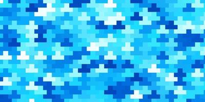 fond de vecteur bleu clair dans une illustration colorée de style polygonal avec des rectangles et des carrés dégradés pour les téléphones portables