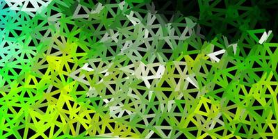 texture de triangle poly vecteur jaune vert clair