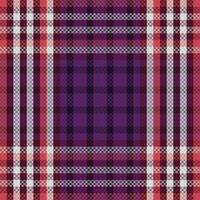 tartan plaid modèle transparent. tartan sans couture modèle. flanelle chemise tartan motifs. branché carrelage vecteur illustration pour fonds d'écran.