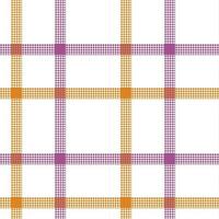 Écossais tartan plaid sans couture modèle, vichy motifs. modèle pour conception ornement. sans couture en tissu texture. vecteur illustration