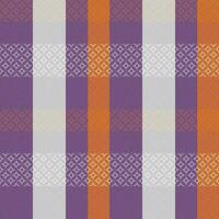 classique Écossais tartan conception. traditionnel Écossais à carreaux Contexte. modèle pour conception ornement. sans couture en tissu texture. vecteur