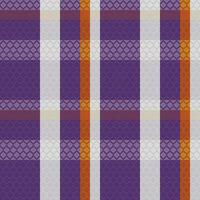 Écossais tartan plaid sans couture modèle, damier modèle. modèle pour conception ornement. sans couture en tissu texture. vecteur illustration