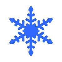 flocon de neige icône vecteur. hiver illustration signe. neige symbole. Nouveau année logo. vecteur
