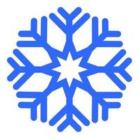 flocon de neige icône vecteur. hiver illustration signe. neige symbole. Nouveau année logo. vecteur