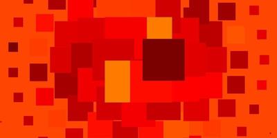 fond de vecteur orange clair dans une illustration abstraite de dégradé de style polygonal avec la conception de rectangles pour la promotion de votre entreprise