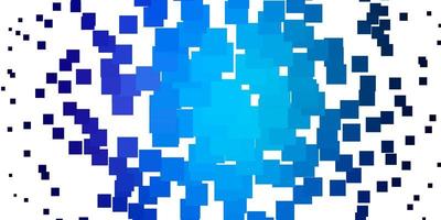 toile de fond de vecteur bleu clair avec illustration de rectangles avec un ensemble de motifs de rectangles dégradés pour les dépliants de livrets d'affaires