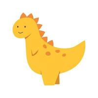 mignonne dinosaure dessin animé pour élément, enfant, illustration vecteur