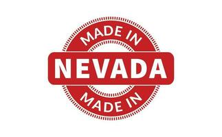 fabriqué dans Nevada caoutchouc timbre vecteur