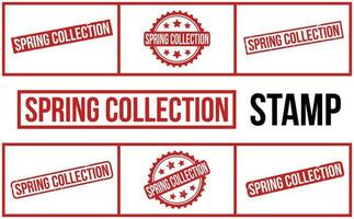 printemps collection caoutchouc grunge timbre ensemble vecteur