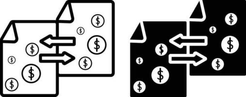 facture d'achat icône feuille, Facile branché plat style ligne et solide isolé vecteur illustration sur blanc Contexte. pour applications, logo, sites Internet, symbole , interface utilisateur, ux, graphique et la toile conception. eps dix.