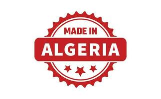 fabriqué dans Algérie caoutchouc timbre vecteur