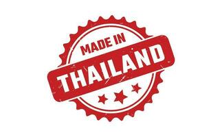 fabriqué dans Thaïlande caoutchouc timbre vecteur