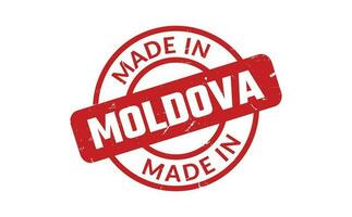 Moldavie caoutchouc timbre joint vecteur