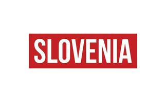 slovénie caoutchouc timbre joint vecteur