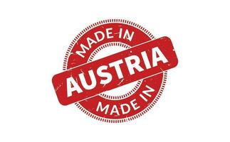 fabriqué dans L'Autriche caoutchouc timbre vecteur