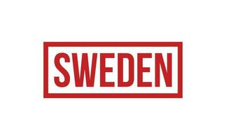 Suède caoutchouc timbre joint vecteur